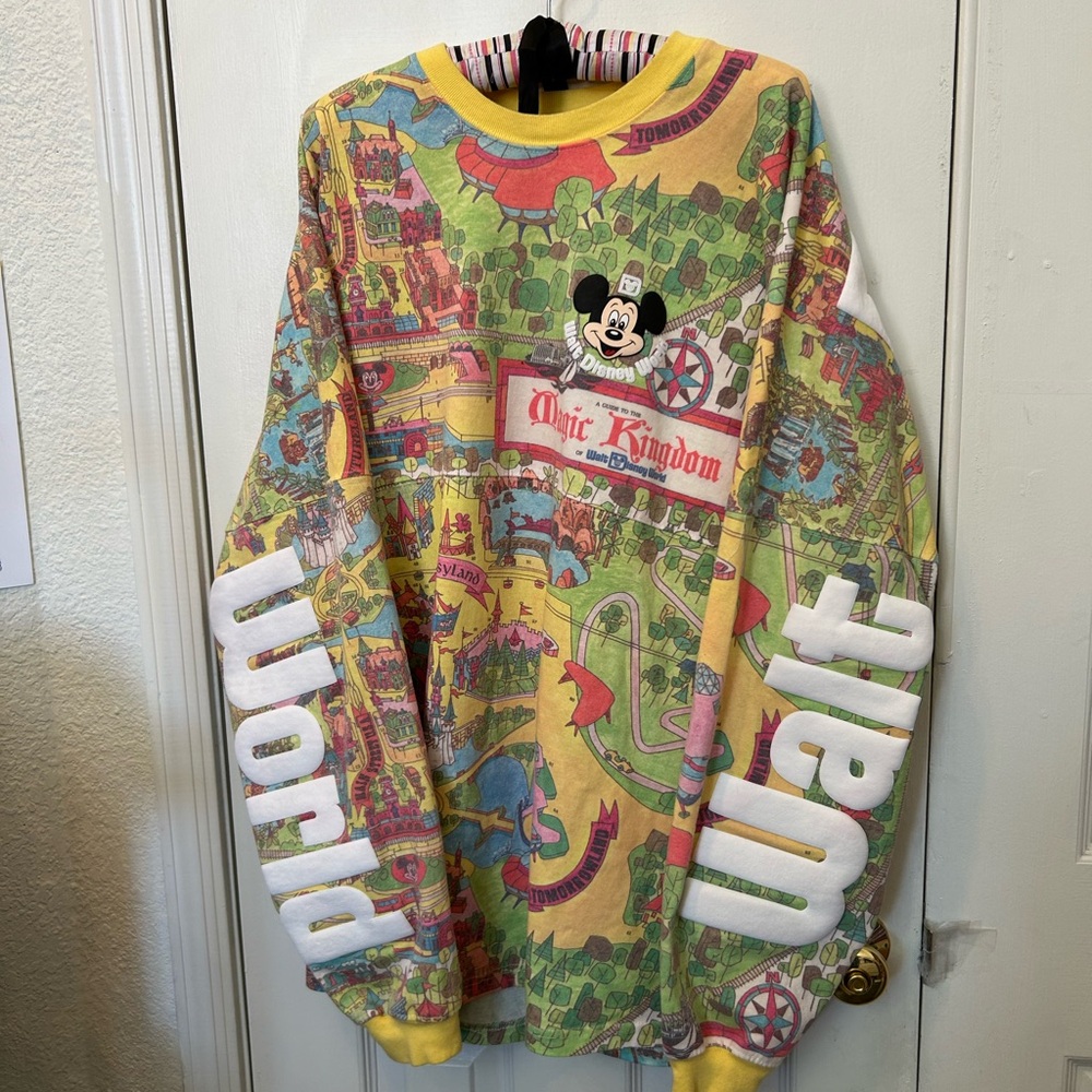 Disney World Map Spirit Jersey - XXL